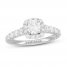 Neil Lane Diamond Engagement Ring 1-5/8 ct tw Round-cut 14K White Gold