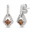 Le Vian Diamond Earrings 5/8 ct tw 14K Vanilla Gold