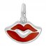 Sealed with a Kiss Charm Sterling Silver