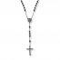 Rosary Bead Black Ion-Plated Stainless Steel