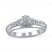 Diamond Engagement Ring 1/4 ct tw 10K White Gold