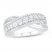 Diamond Ring 1/5 ct tw Round-cut Sterling Silver