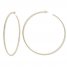 Large Hoop Earrings 14K Yellow Gold