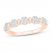 Diamond Anniversary Ring 1/4 ct tw Round-cut 10K Rose Gold