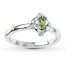 Stackable Ring Peridot Sterling Silver