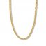 24" Cuban Chain Necklace 14K Yellow Gold Appx. 7.3mm