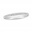 Diamond Wedding Band 1/6 ct tw 14K White Gold