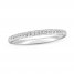 Diamond Wedding Band 1/6 ct tw 14K White Gold