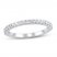 Lab-Created Diamonds by KAY Anniversary Ring 1/4 ct tw Round-cut 14K White Gold