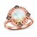 Le Vian Opal Ring 1/8 ct tw Diamonds 14K Strawberry Gold