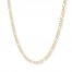 Men's Figaro Link Chain 14K Yellow Gold 20" Length