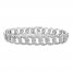 Men's Diamond Bracelet 1 ct tw Sterling Silver 8.5"