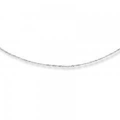 Singapore Chain Necklace Sterling Silver