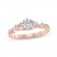 Monique Lhuillier Bliss Diamond Engagement Ring 7/8 ct tw Oval, Marquise & Round-cut 18K Two-Tone Gold