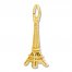 Eiffel Tower Charm 14K Yellow Gold