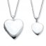 Mother/Daughter Necklaces Heart Locket/Pendant Sterling Silver
