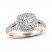 THE LEO Diamond Engagement Ring 1 ct tw Round-cut 14K Two-Tone Gold