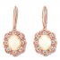Le Vian Natural Opal Earrings 1/2 ct tw Nude Diamonds 14K Gold
