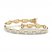 Men's Diamond Mariner Bracelet 1-1/2 ct tw Round-cut 10K Yellow Gold 8.5"