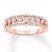 Diamond Ring 1/3 ct tw Round-cut 10K Rose Gold