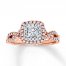 Previously Owned Diamond Ring 5/8 ct tw 14K Rose Gold