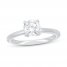 Lab-Created Diamonds by KAY Solitaire Engagement Ring 1-1/2 ct tw Round-cut 14K White Gold