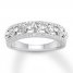 Diamond Anniversary Band 7/8 ct tw Round-cut 14K White Gold