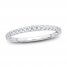 Diamond Wedding Band 1/5 ct tw Round-Cut 14K White Gold