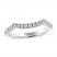 Leo Diamond Wedding Band 1/4 ct tw 14K White Gold