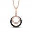 Le Vian Diamond Necklace 1/2 ct tw Diamonds 14K Strawberry Gold 18"