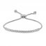 Diamond Bolo Bracelet 1/4 ct tw Sterling Silver