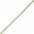 Men's Singapore Chain Necklace 14K Yellow Gold 18"