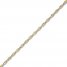 Men's Singapore Chain Necklace 14K Yellow Gold 18"