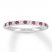 Neil Lane Ruby Anniversary Band 1/5 ct tw Diamonds 14K Gold