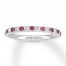 Neil Lane Ruby Anniversary Band 1/5 ct tw Diamonds 14K Gold