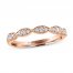 Adrianna Papell Diamond Anniversary Band 1/5 ct tw 14K Rose Gold