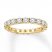 Diamond Eternity Ring 2 ct tw Round-cut 14K Yellow Gold