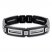 Men's Diamond Bracelet 1/20 ct tw Stainless Steel/Ion-Plating