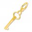 Key Charm 14K Yellow Gold