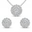 Boxed Set 1 ct tw Diamonds Sterling Silver
