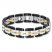 Men's Link Bracelet Ion-Plated Stainless Steel 8.75"