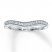 Diamond Enhancer Ring 1/6 ct tw Round-cut 10K White Gold