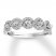 Diamond Anniversary Band 1/3 ct tw Round-cut 14K White Gold