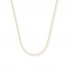 Cable Chain Necklace 14K Yellow Gold 20" Length