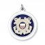 U.S. Coast Guard Charm Sterling Silver