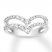 Diamond Enhancer Ring 3/4 ct tw Round-cut 14K White Gold