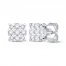 Diamond Stud Earrings 1/4 ct tw 10K White Gold