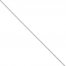 Cable Chain Necklace 14K White Gold 18"