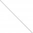 Cable Chain Necklace 14K White Gold 18"