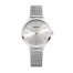 BERING Women's 13434-001 Classic Silvertone Stainless Mesh Strap Watch